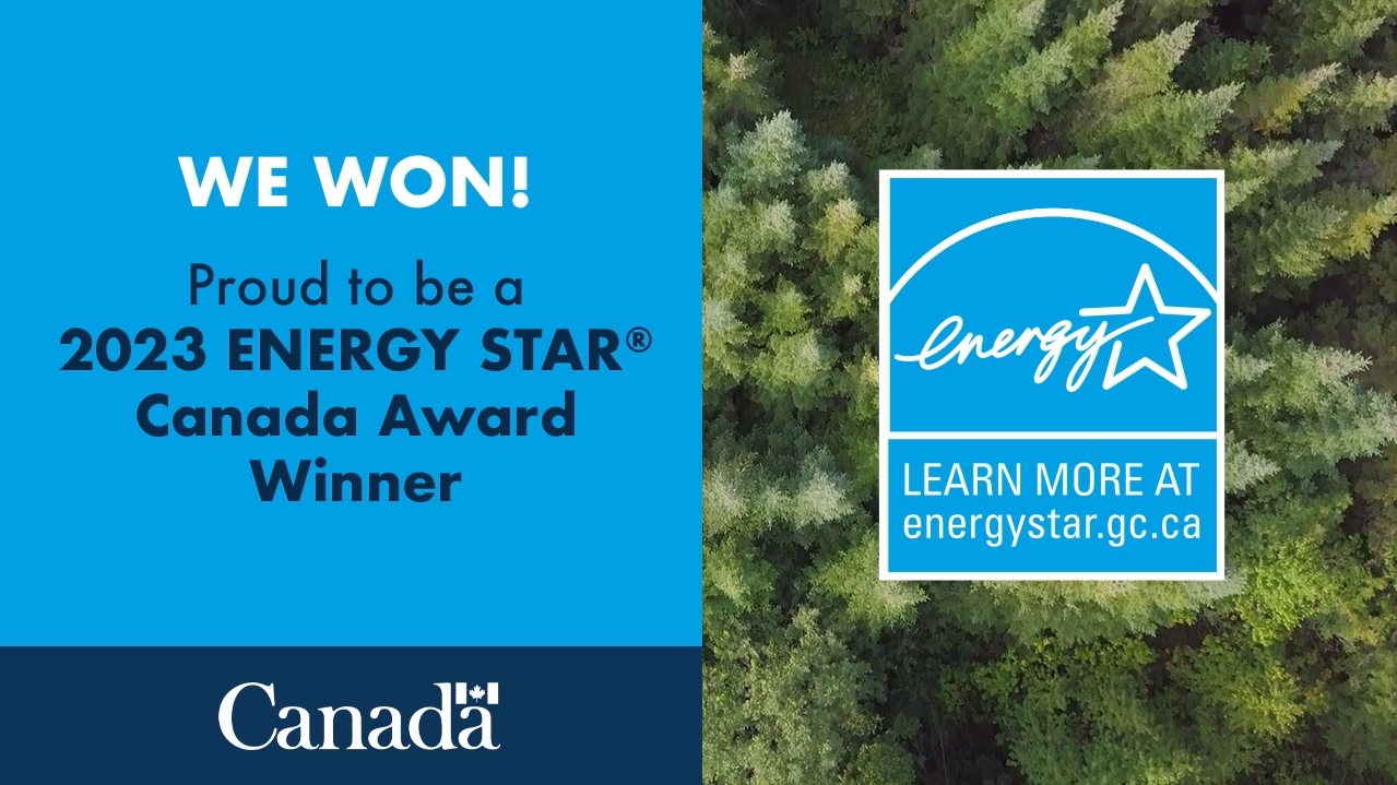 Save on Energy 2023 Energy Star Canada Award Winner