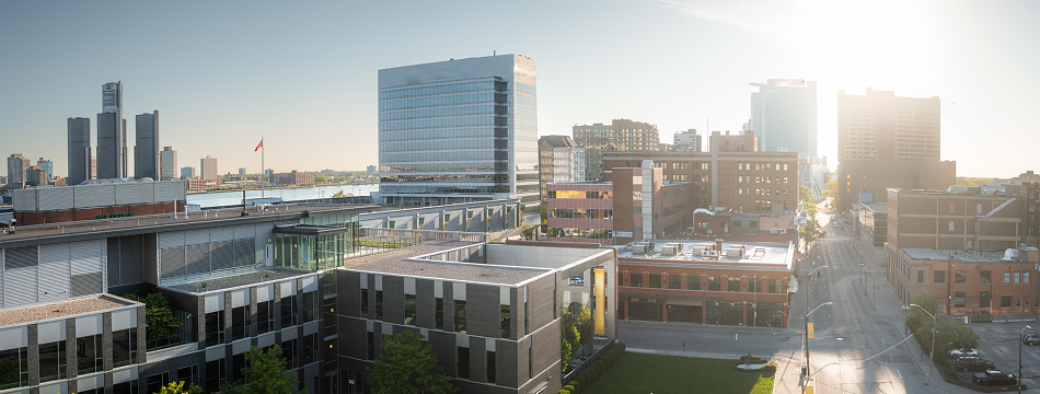 photo of a view of a city scape