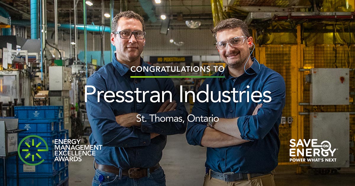 Presstran winner recipients