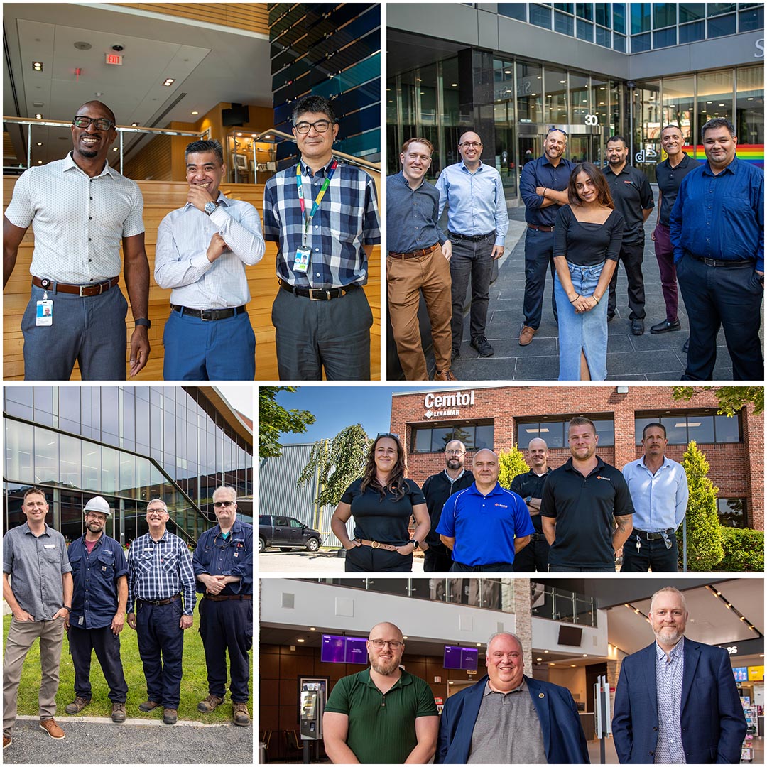 collage of 2025 EMEA winners