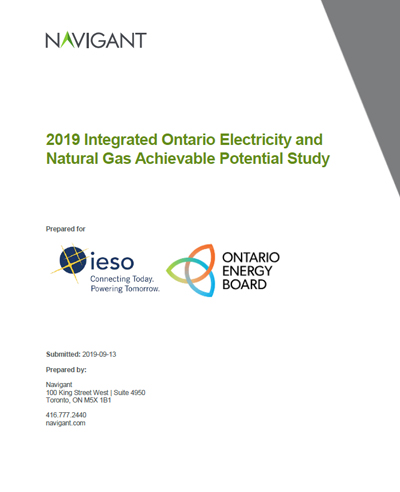 Cover of Achievable Potential Study