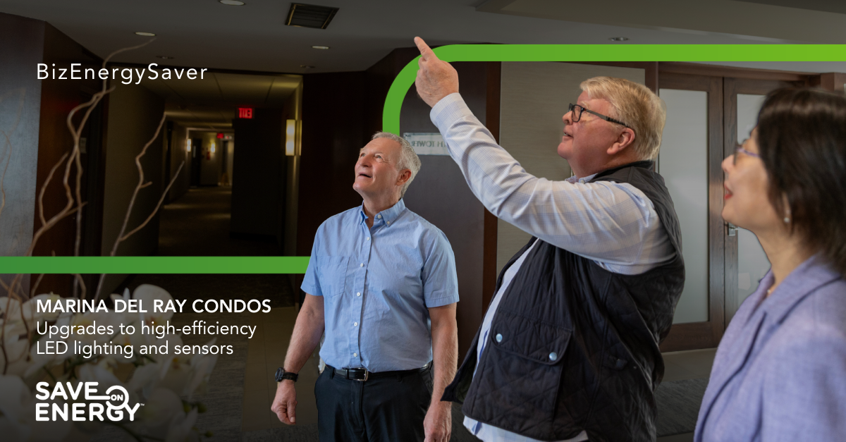 Marina Del Rey Condos discussion energy savings in the foyer