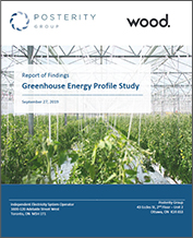 cover of Greenhouse Energy Profile Study